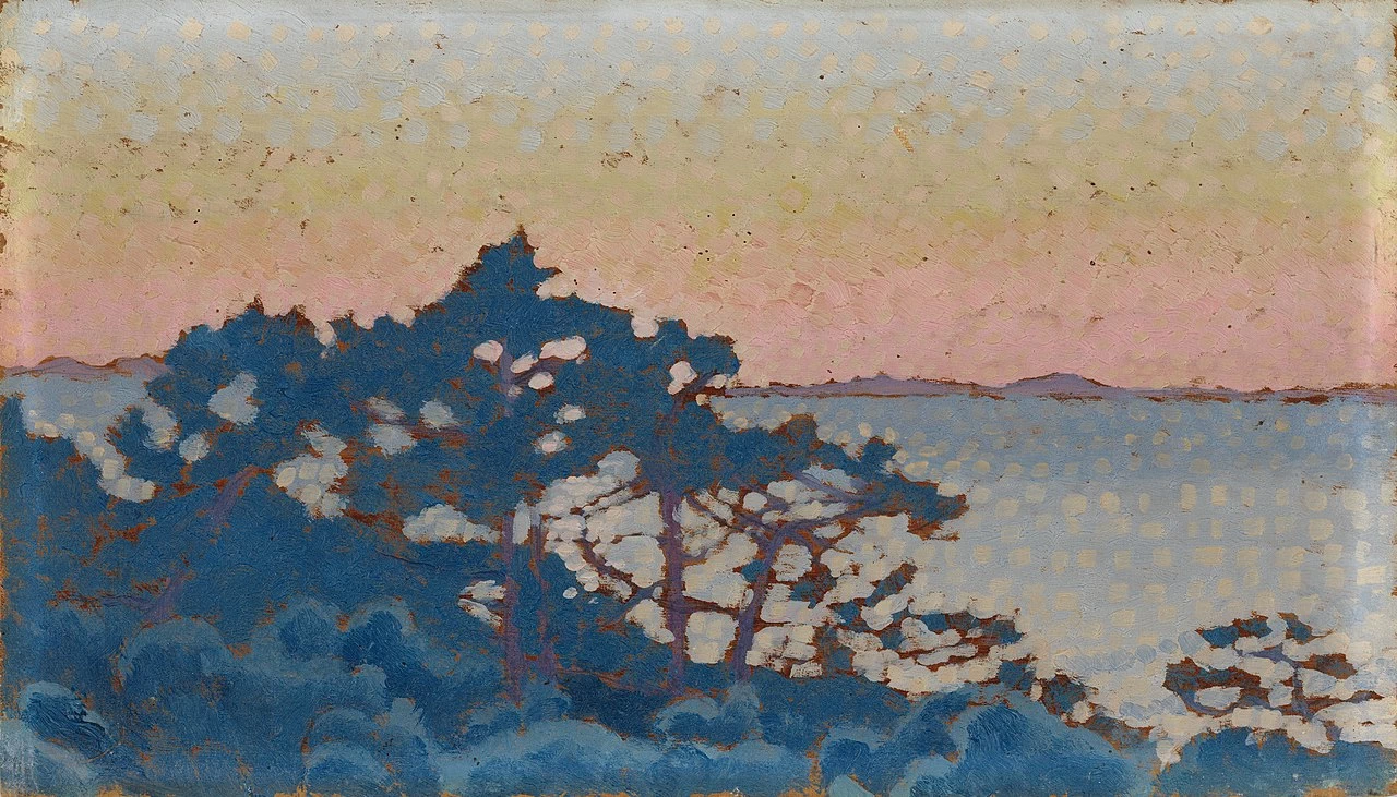 Paesaggio marino - Fogg Museum